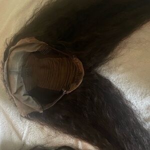 USED Bye-Bye Knots Wig 7x5 water wave wig
